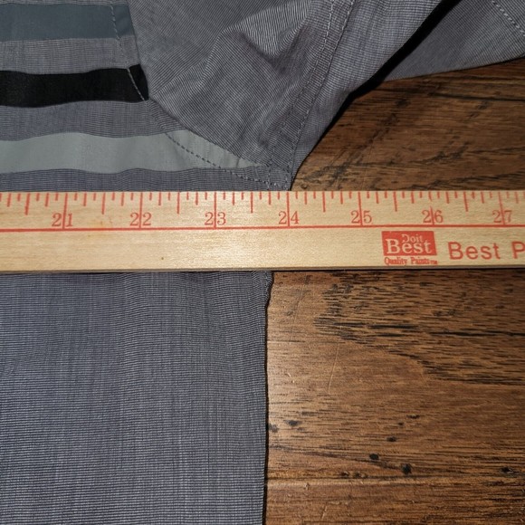 Quiksilver Shirt Adult Extra Large Regular Fit Men's Pocket Short Sleeve - Picture 6 of 7